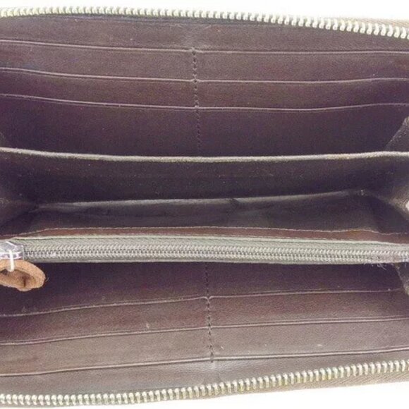 GUCCI Long Wallet Gucci Shima ?~ Authentic USED N317 - Picture 5 of 6